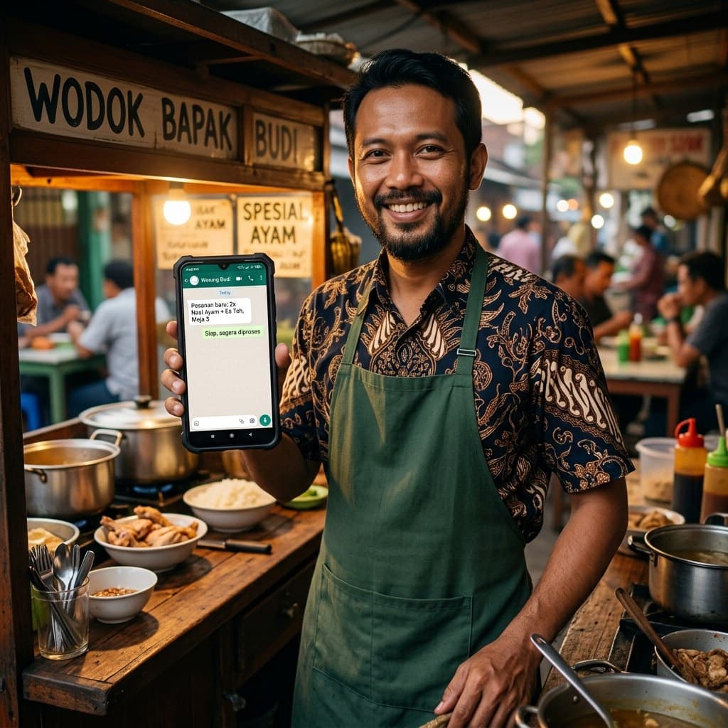 Pesanan mampir ke WA Anda